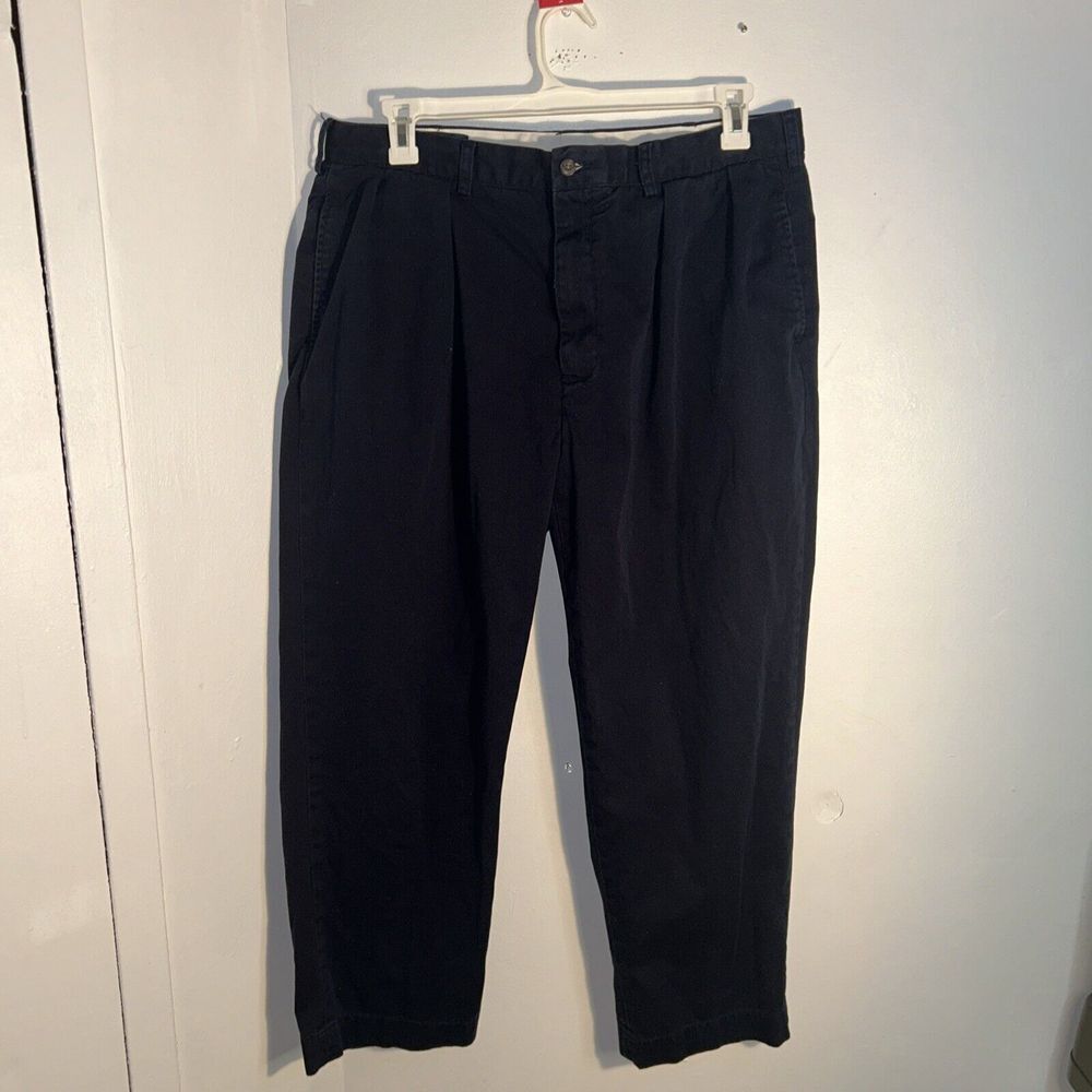 1867 OG Polo Ralph Lauren 38 X29 Blue Classic Fit Recent Chino Pants Dark Wash